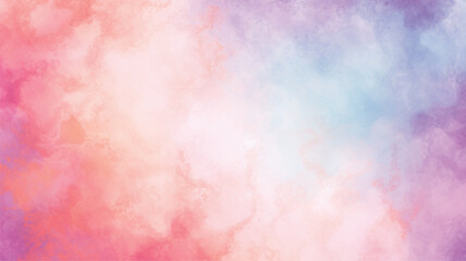 Abstract pastel colors watercolor background. Watercolor background. Abstract watercolor cloud texture.