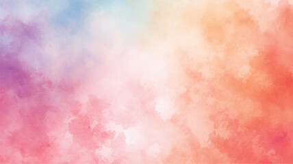 Abstract pastel colors watercolor background. Watercolor background. Abstract watercolor cloud texture.