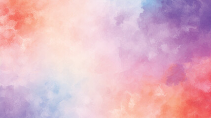 Abstract pastel colors watercolor background. Watercolor background. Abstract watercolor cloud texture.