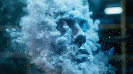 Reconstructed Missing Person Visualization in High-Tech Detective Office