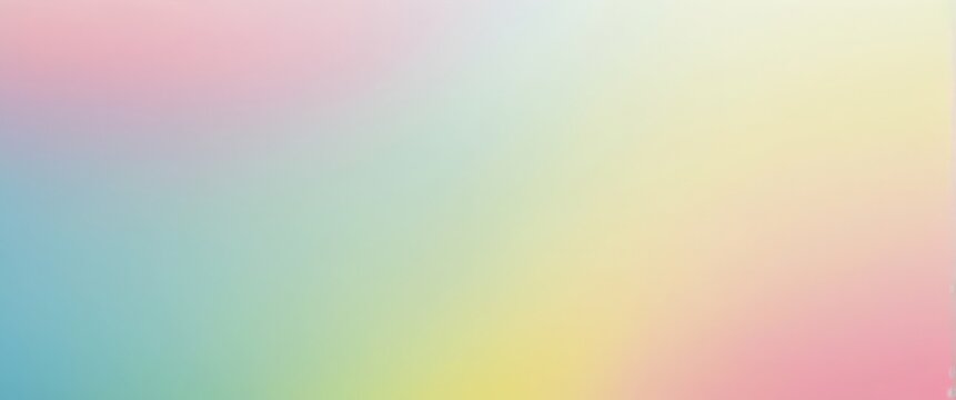 pastel pink yellow blue green Color gradient rough abstract background
