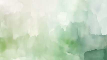 Neutral green watercolor background