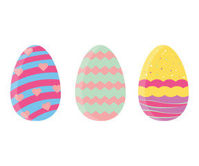 Easter eggs for the easter