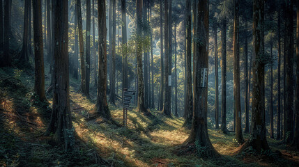 Obraz premium Sustainable Forest Management