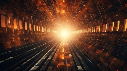 Blazing Tunnel to Infinity