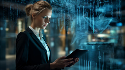 image of professional businesswoman