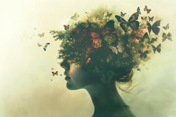 Mindful escape: a surreal journey of transformation