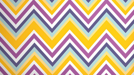 Fototapeta premium Retro zigzag stripes art abstract background