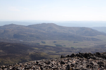 Beinn A' Ghlo - Munro - Carn Liath - Benn Mhaol - Braigh Coire Chruinn Bhalgain - Car nan Gabhar - Blair Atholl - Perthshire - Scotland - UK