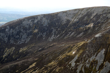 Beinn A' Ghlo - Munro - Carn Liath - Benn Mhaol - Braigh Coire Chruinn Bhalgain - Car nan Gabhar - Blair Atholl - Perthshire - Scotland - UK