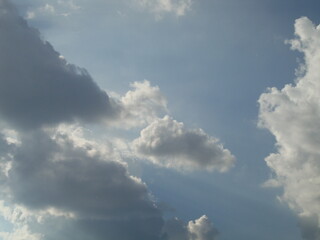 Naklejka na ściany i meble Cumulonimbus Clouds 