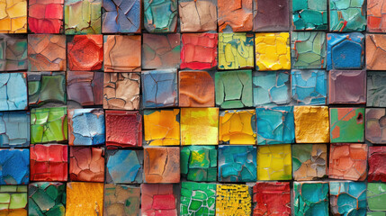 Various decorative tiles. Bathroom tile colors