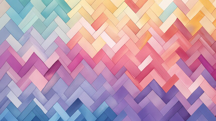 Zigzag pattern on wallpaper texture