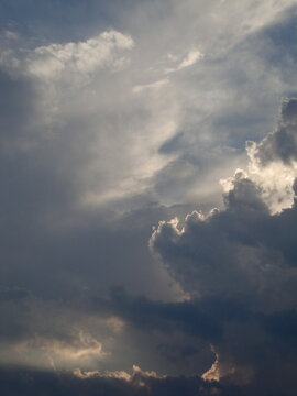 Cumulonimbus Clouds Moody Sky