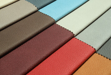Leather variety vivid colors horizontal