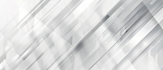 Modern Abstract Geometric White Background, Artistic Diagonal Lines and Shapes
 - obrazy, fototapety, plakaty