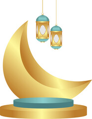 Modern Islamic Ramadan Podium