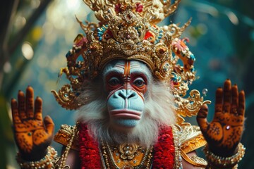Indonesian celebrations lifestyle, hanuman jayanti: a vibrant cultural mosaic, traditions, rituals, and festive joy in a tapestry of diversity, music, dance, and familial harmony.