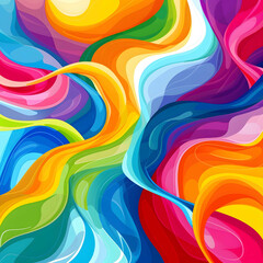 Colorful abstract background. - obrazy, fototapety, plakaty