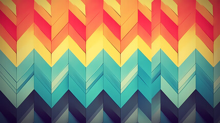 abstract zigzag stripes