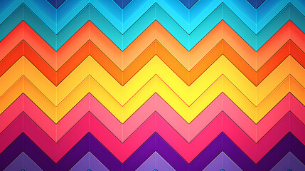 abstract zigzag stripes