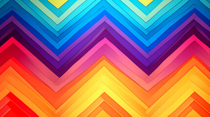 Obraz premium abstract zigzag stripes