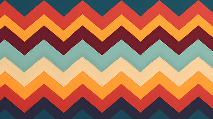 abstract zigzag stripes