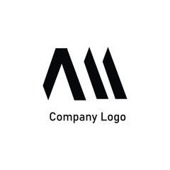 Simple illustration logo for financial company.
