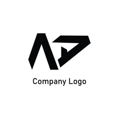 Simple illustration logo for financial company.