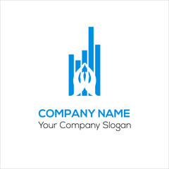 Financial Advisors Logo Design Template 