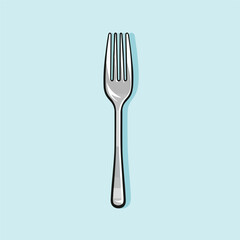 Sissor utensil isolated flat vector illustration 