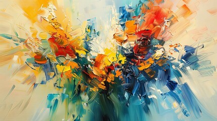abstract oil painting background on canvas color texture