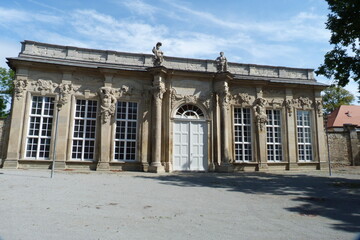 Orangerie am Gymnasium Carolinum in der Bergstadt in Bernburg an der Saale in Sachsen-Anhalt