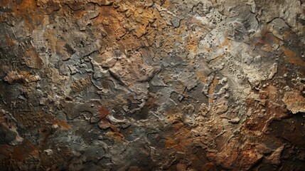 A rugged, rough texture background with earthy tones of brown and grey.