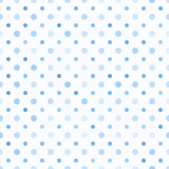 Polka Dot Background in blue