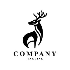 Deer logo: Represents grace, agility, and gentleness, embodying a serene and natural brand identity.