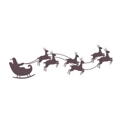 Santa Claus Silhouette