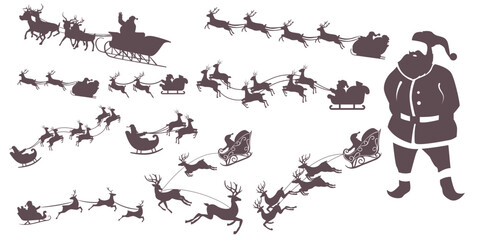 Santa Claus Silhouette