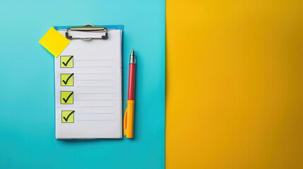 Time management, concept. Planning and scheduling. Effective workflow, paperwork, office day and deadline. Checklist day. Planning the day writing a to do list checklist