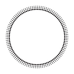 Dotted Circle Frame