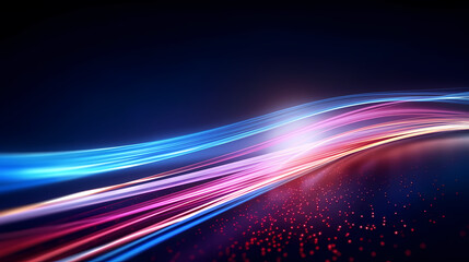 Abstract background of technology waves