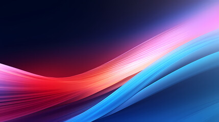 Naklejka premium Abstract colorful waves and lines background for design and presentations