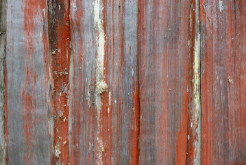Close up detail of old weathered timber