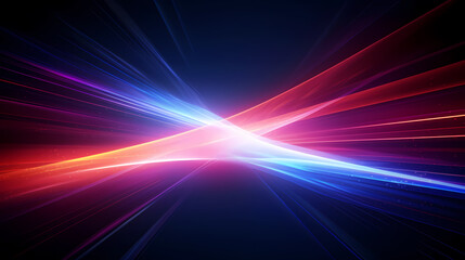 Technology abstract line background and light effect, technology sense background