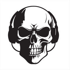 Skull , human skull , pirate skull , Pirate skull logo design