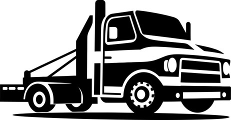 Tow Truck Vector Illustration Masterful Representation of Support