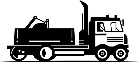 Tow Truck Vector Illustration Swift and Reliable Aid