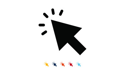 Set of colourful vectors arrows icons, Arrow icon, Arrow vector collection, Arrow cursor, Modern simple arrows, Vector illustration, Arrow vectors