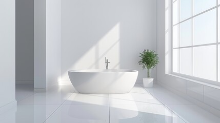 Zen inspired minimalist bathroom design for a serene and functional space of tranquility
