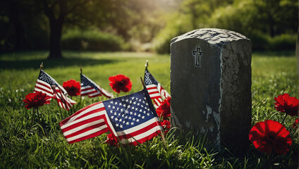 Background Design for Memorial or Veterans Day, 4 July, independence day, labor day